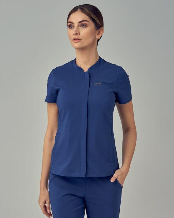 Bluza Medyczna Damska – Scrubs Classy Navy