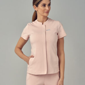 Bluza Medyczna Damska – Scrubs Classy Pink