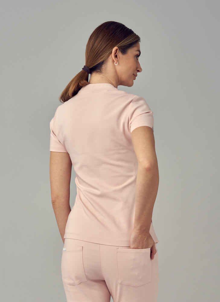 Bluza Medyczna Damska – Scrubs Classy Pink