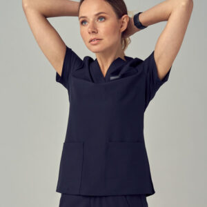 Bluza Medyczna Damska – Scrubs Comfy Graphite