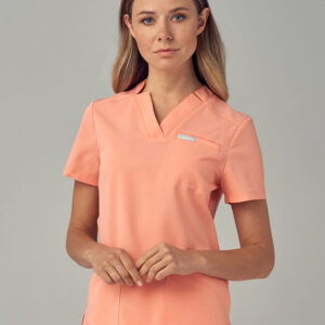 Bluza Medyczna Damska – Scrubs Comfy Peach