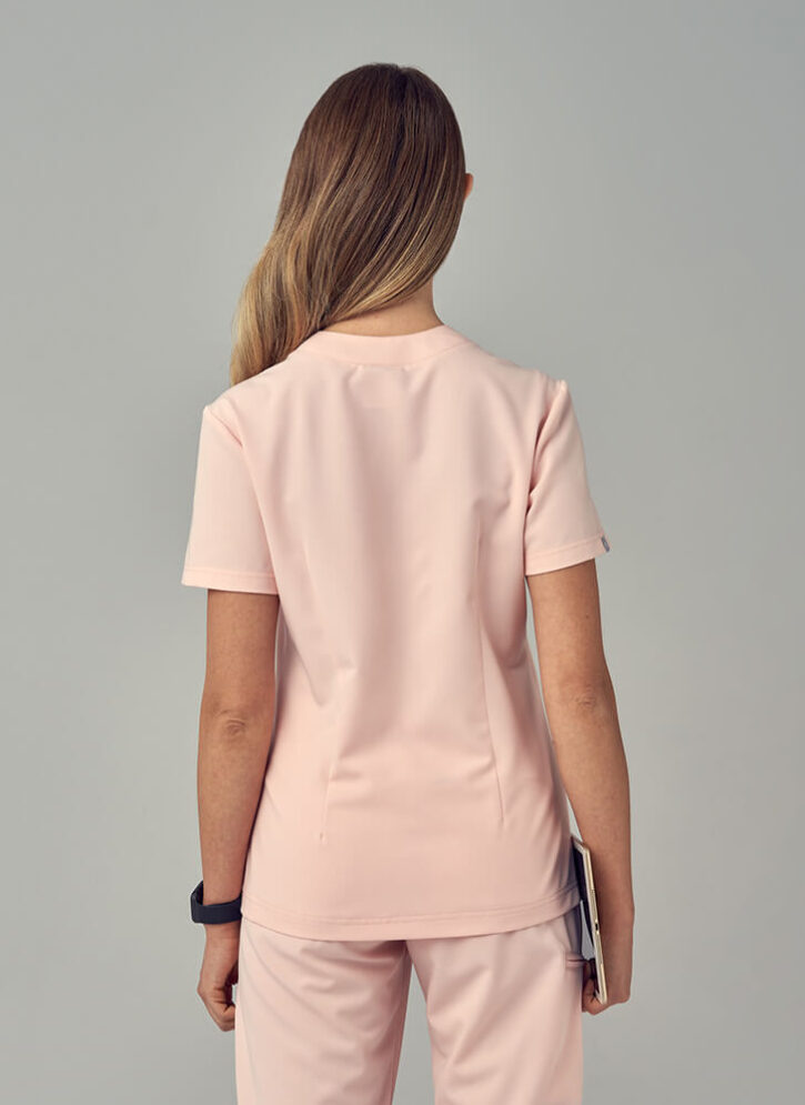 Bluza Medyczna Damska – Scrubs Comfy Pink