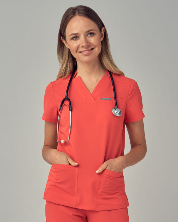 Bluza Medyczna Damska – Scrubs Comfy Strawberry