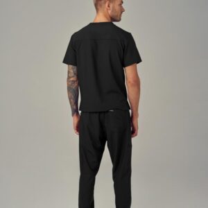 Bluza Medyczna Męska – Scrubs Sporty Black