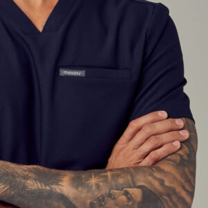 Bluza Medyczna Męska – Scrubs Sporty Graphite