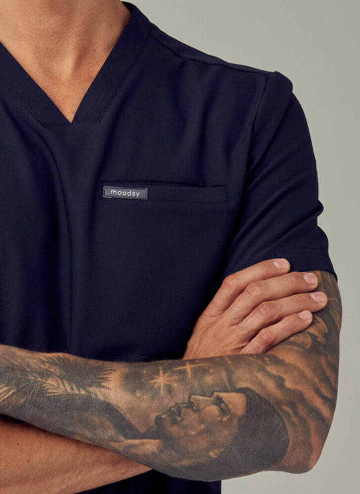 Bluza Medyczna Męska – Scrubs Sporty Graphite