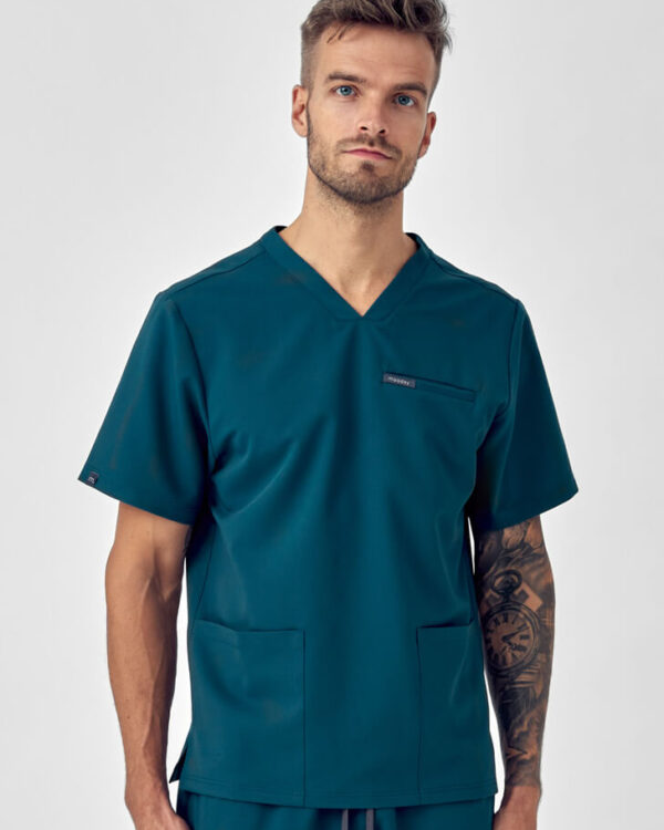 Pánská zdravotní mikina - Scrubs Sporty Green