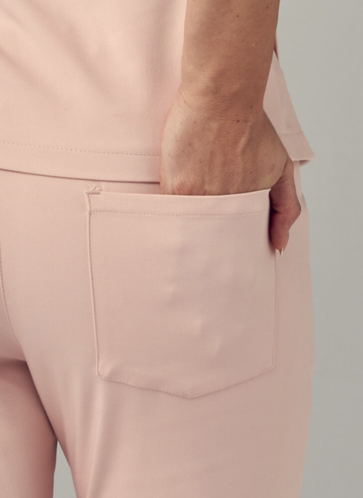 Spodnie Medyczne Damskie – Scrubs Classy Pink