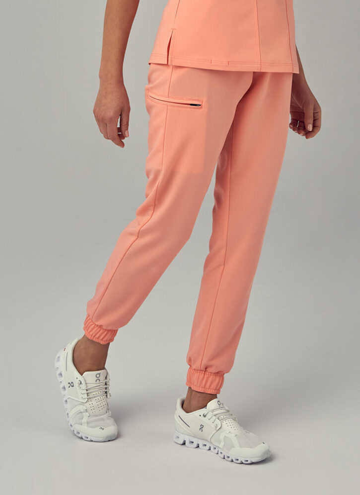 Spodnie Medyczne Damskie – Scrubs Comfy Peach