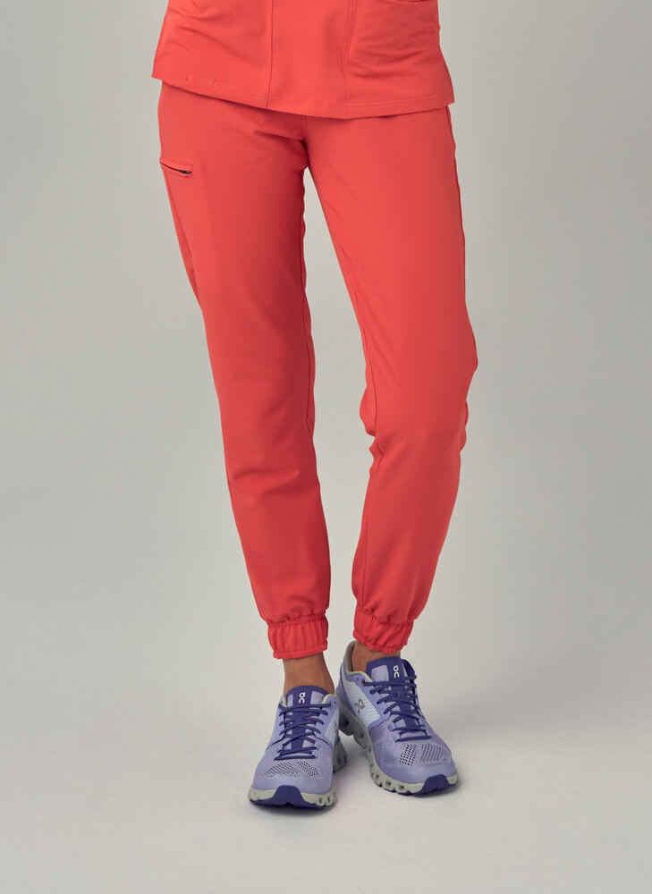 Spodnie Medyczne Damskie – Scrubs Comfy Strawberry