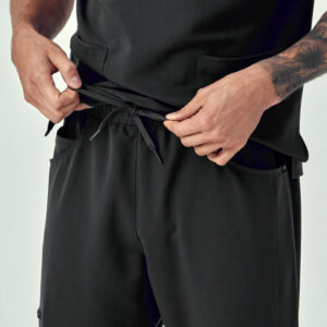 Pánské zdravotní kalhoty - Scrubs Sporty Black