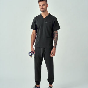 Spodnie Medyczne Męskie – Scrubs Sporty Black