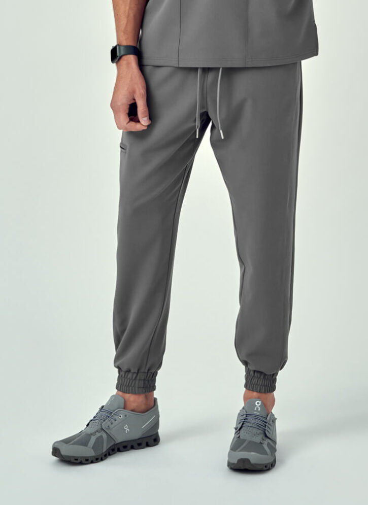 Spodnie Medyczne Męskie – Scrubs Sporty Gray