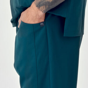 Spodnie Medyczne Męskie – Scrubs Sporty Green