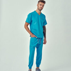 Spodnie Medyczne Męskie – Scrubs Sporty Ocean