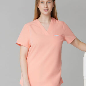 Bluza damska medyczna cozy peach