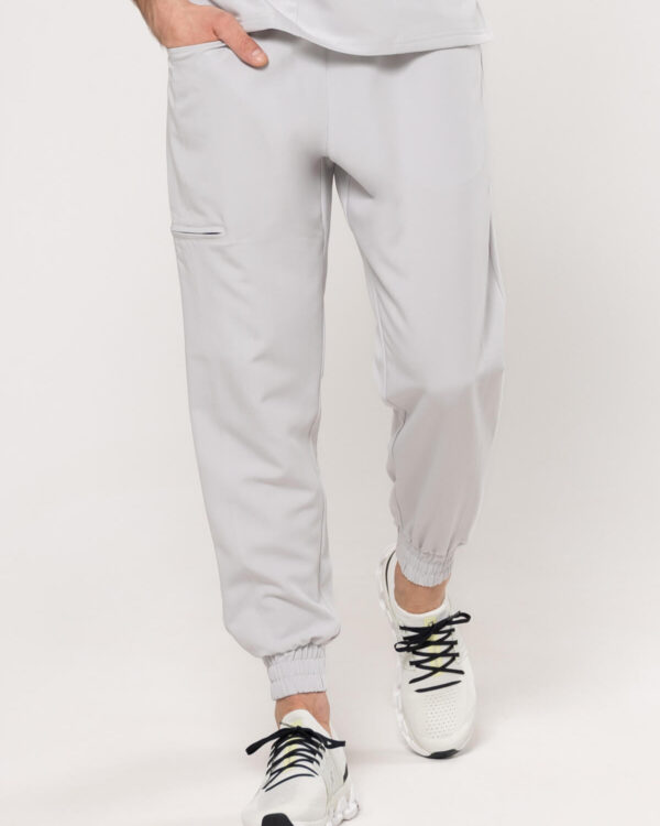 Sporty Trousers Light Gray New